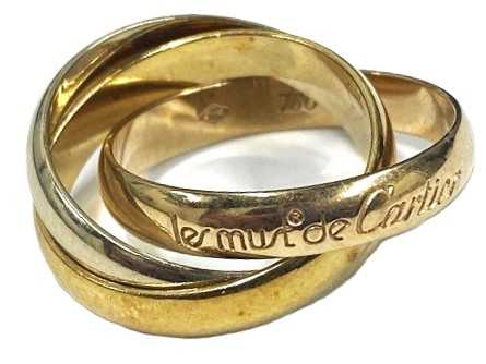 カルティエ買取 750 トリニティ リング